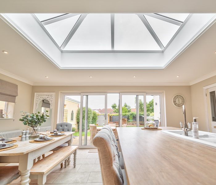lantern over kitchen