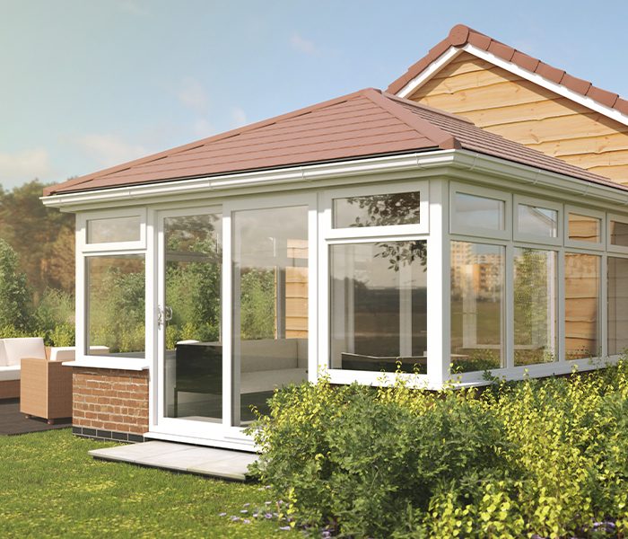 tiled conservatory roof